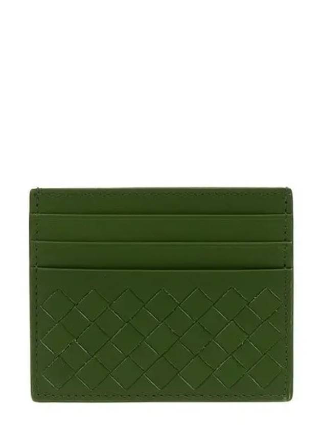 Intrecciato Classic Card Wallet Green - BOTTEGA VENETA - BALAAN 2