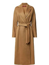 Prater Virgin Wool Single Coat Camel - MAX MARA - BALAAN 6