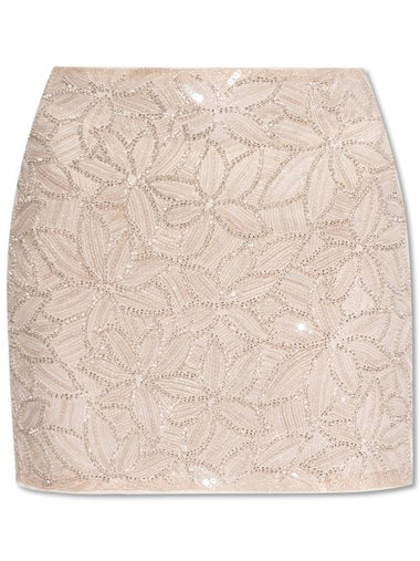 ROTATE Skirt With Decorative Finish, Women's, Pink - ROTATE - BALAAN 1