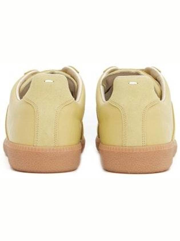 Replica Calfskin Low Top Sneakers Yellow - MAISON MARGIELA - BALAAN 4