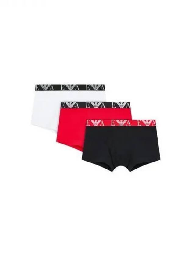 UNDERWEAR Online Exclusive Men s Eagle Logo Band Cotton Drawstring 3PACK Multi 270529 - EMPORIO ARMANI - BALAAN 1