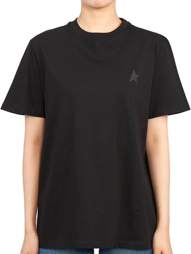 Black Star Collection Short Sleeve T-Shirt Black - GOLDEN GOOSE - BALAAN 2