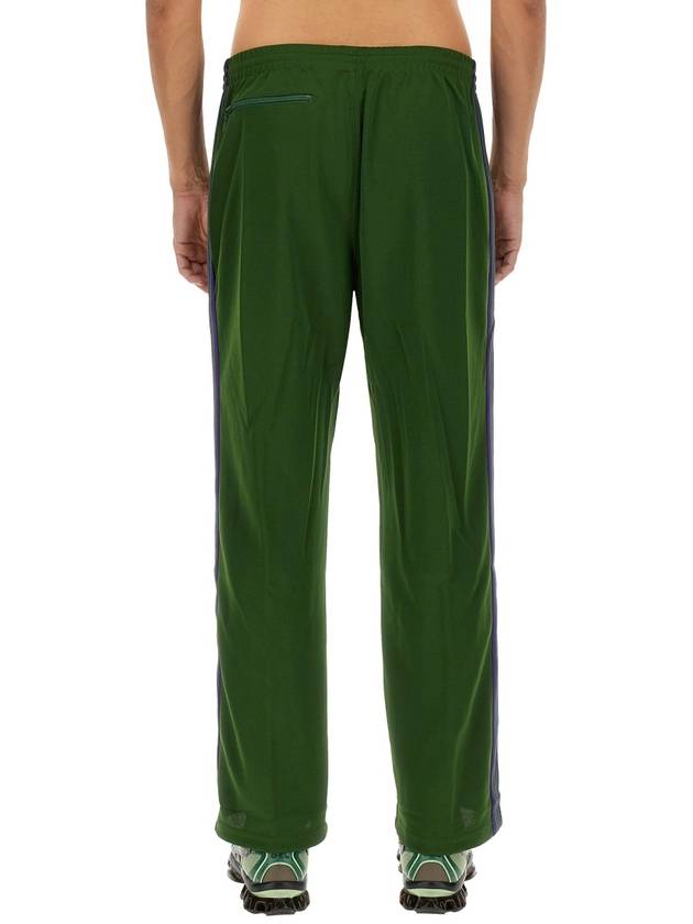 Poly Smooth Track Pants Green - NEEDLES - BALAAN 4