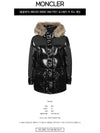 Men's Frey Fur Hooded Padding Black - MONCLER - BALAAN 3