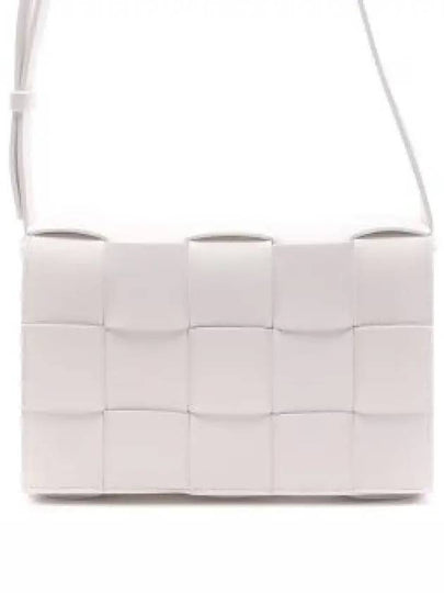 Intrecciato Cassette Cross Bag White - BOTTEGA VENETA - BALAAN 2