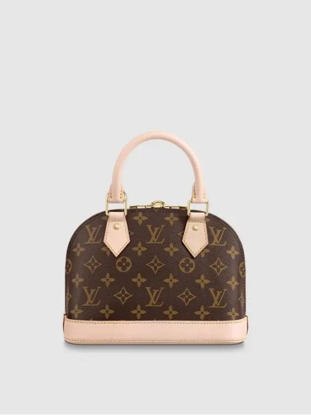 Alma BB Monogram Canvas Tote Bag Brown - LOUIS VUITTON - BALAAN 7