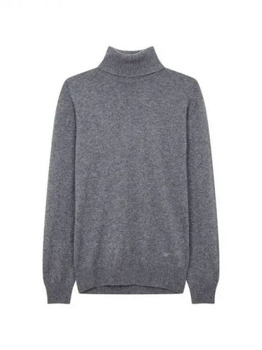 Men s Cashmere Turtleneck Sweater Melange Gray 271029 - EMPORIO ARMANI - BALAAN 1