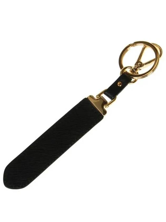 Saffiano Key Holder Black - PRADA - BALAAN 3