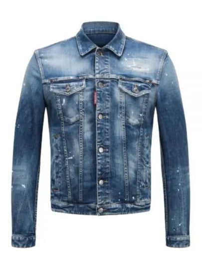 Dsquared2 Distressed Denim Jacket S74AM1521S30872 470 - DSQUARED2 - BALAAN 2