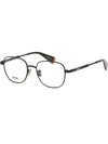 Glasses frame KZ50180U 002 matte black square light metal - KENZO - BALAAN 7