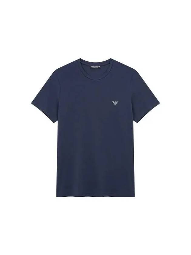 UNDERWEAR Men s Eagle Logo Easy Lounge T Shirt Navy 270062 - EMPORIO ARMANI - BALAAN 1