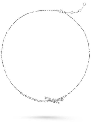 Fine Jewelry RUBAN 18K White Gold Diamond Necklace J12819 - CHANEL - BALAAN 1