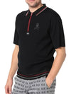 Men s Knit Polo Black MLM 4A AP03 - MARK & LONA - BALAAN 3