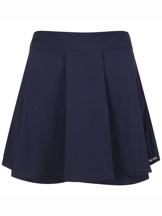 relaxed skirtpantsnavy skirt pants - MILESANDMILESANDMILES - BALAAN 1