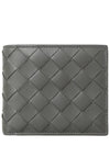 Intrecciato Bifold Half Wallet Graphite - BOTTEGA VENETA - BALAAN 2