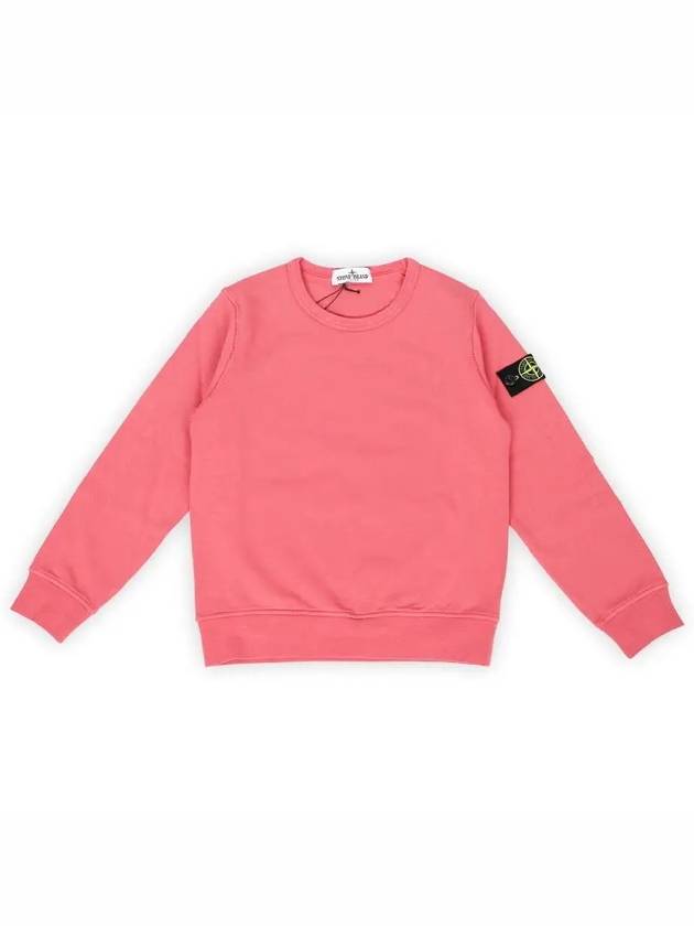 STONE ISLAND KIDS Crewneck Sweatshirt with Removable Compass Logo Applied on the Sleeve - STONE ISLAND - BALAAN 3