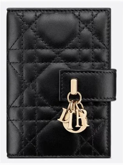 Dior My Dior Dandelion Card Wallet Black - DIOR - BALAAN 2