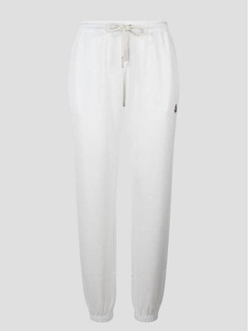 Training Jogger Pants 8H00020 89A1K 034 White - MONCLER - BALAAN 1