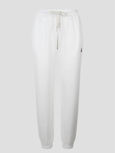 Training Jogger Pants 8H00020 89A1K 034 White - MONCLER - BALAAN 1