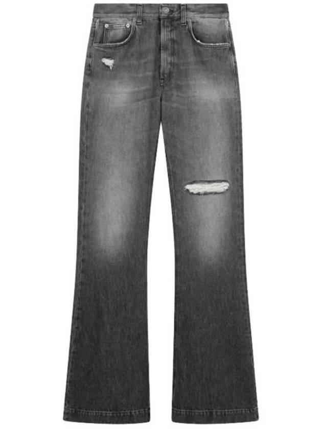 Denim Straight Pants BLACK - DONDUP - BALAAN 1