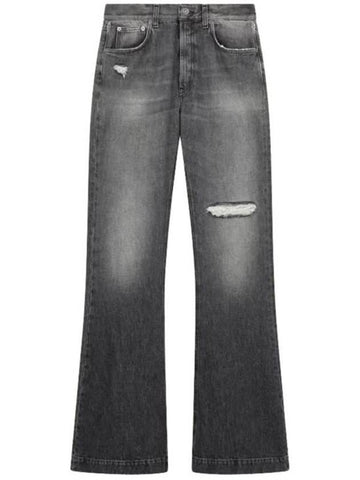 Denim Straight Pants BLACK - DONDUP - BALAAN 1