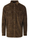 Corduroy Long Sleeve Shirt Brown - POLO RALPH LAUREN - BALAAN 2