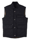 Diamond Quilted Thermoregulated Vest Black - BURBERRY - BALAAN 11