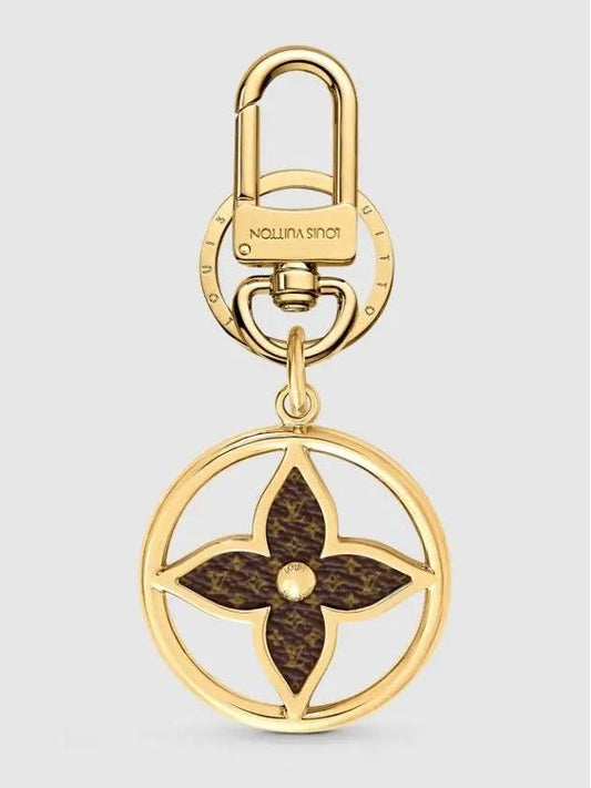 Puzzle Flower Monogram Keyring Gold - LOUIS VUITTON - BALAAN 2