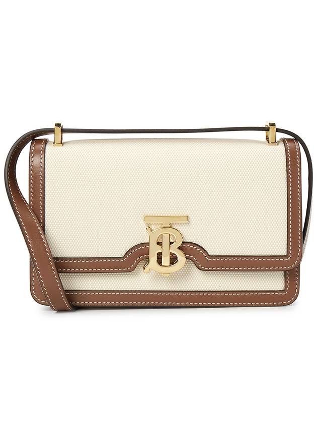 Mini TB Crossbody Bag Natural Malt Brown - BURBERRY - BALAAN 2