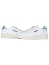 Men's Medalist Leather Low Top Sneakers White - AUTRY - BALAAN 3