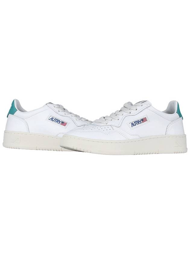 Men's Medalist Leather Low Top Sneakers White - AUTRY - BALAAN 3