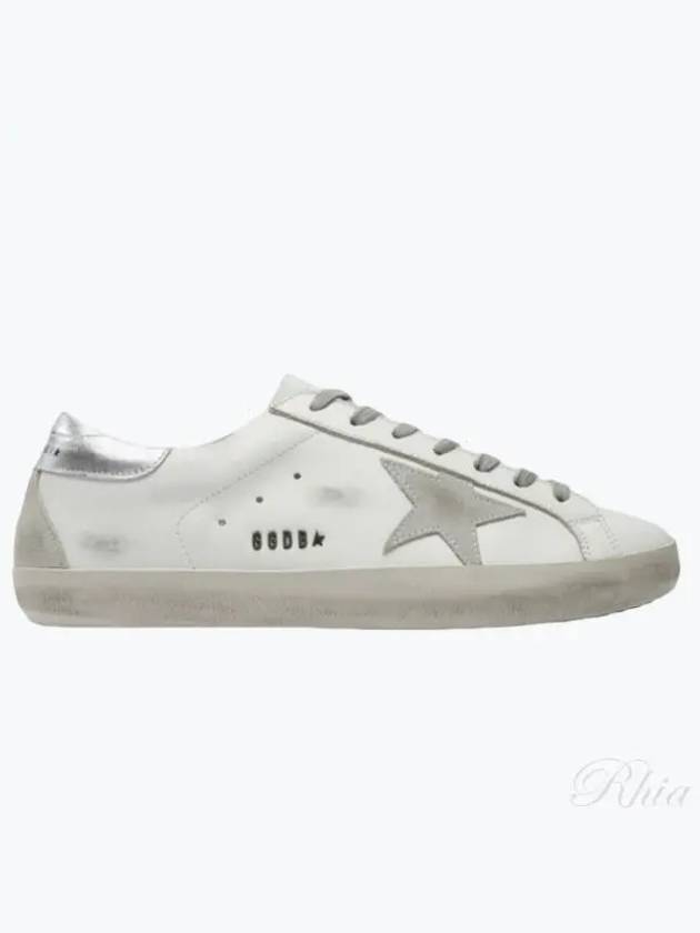 Superstar Silver Heel Tab Sneakers White - GOLDEN GOOSE - BALAAN 2