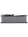 Alphabet Logo Charm Grain Leather Shoulder Bag Grey - CHLOE - BALAAN 6