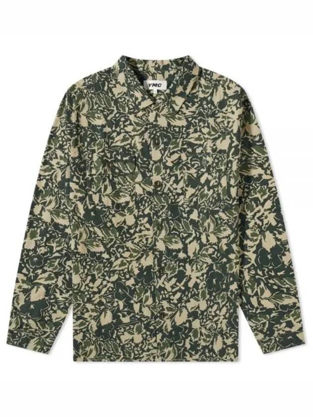 FEATHERS SHIRT P2UAA GREEN cotton - YMC - BALAAN 1