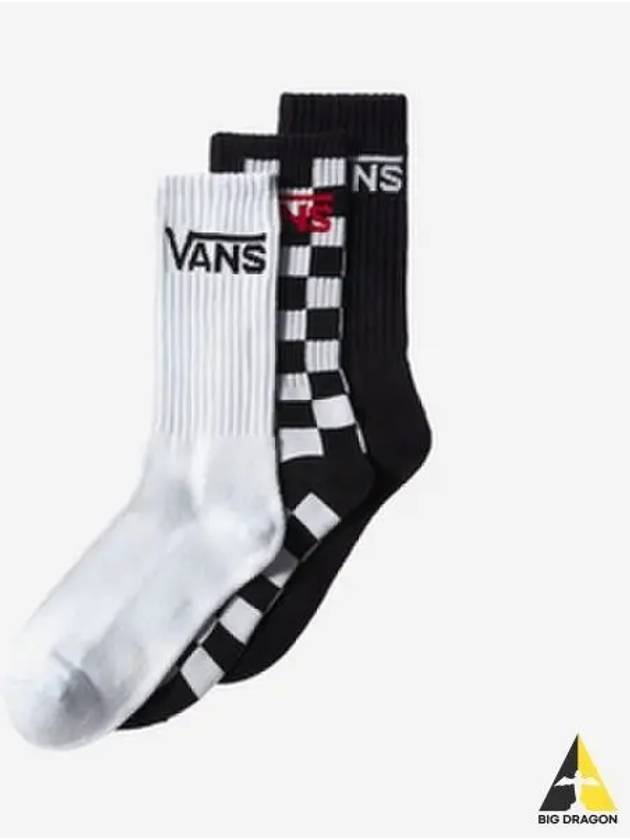 Classic crew BLACK white - VANS - BALAAN 1