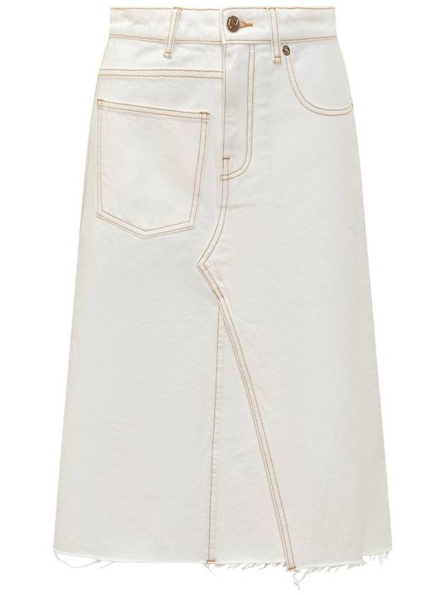 Tory Burch Denim Decons Skirt - TORY BURCH - BALAAN 1