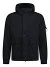 Compass Badge Jacket Black - STONE ISLAND - BALAAN 3