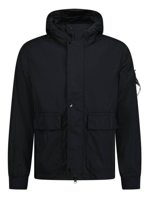 Compass Badge Jacket Black - STONE ISLAND - BALAAN 3