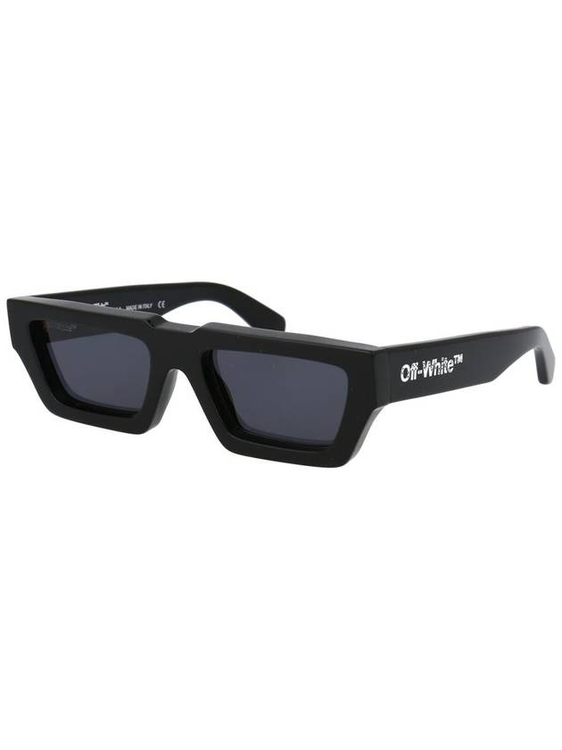 Eyewear Manchester Rectangular Frame Sunglasses Black - OFF WHITE - BALAAN 3