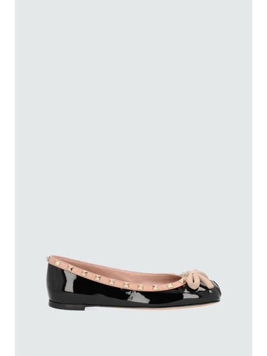 Shiny Nappa Ballerina Black - VALENTINO - BALAAN 1