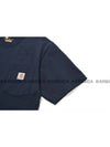 K87 Workwear Pocket Short Sleeve T Shirt Navy - CARHARTT - BALAAN 6