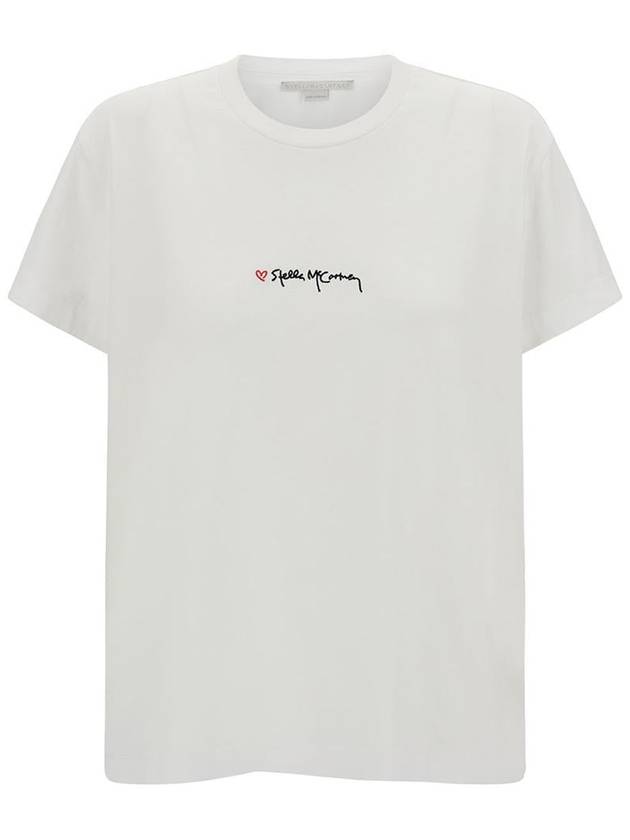 SS24 Signature T-shirt 6J0273 3SPY52 - STELLA MCCARTNEY - BALAAN 2