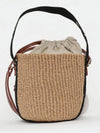 Small Woody Logo Bucket Bag Beige - CHLOE - BALAAN 2