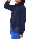 Pro Therma Fit ADV Fleece Training Hoodie Navy - NIKE - BALAAN 1