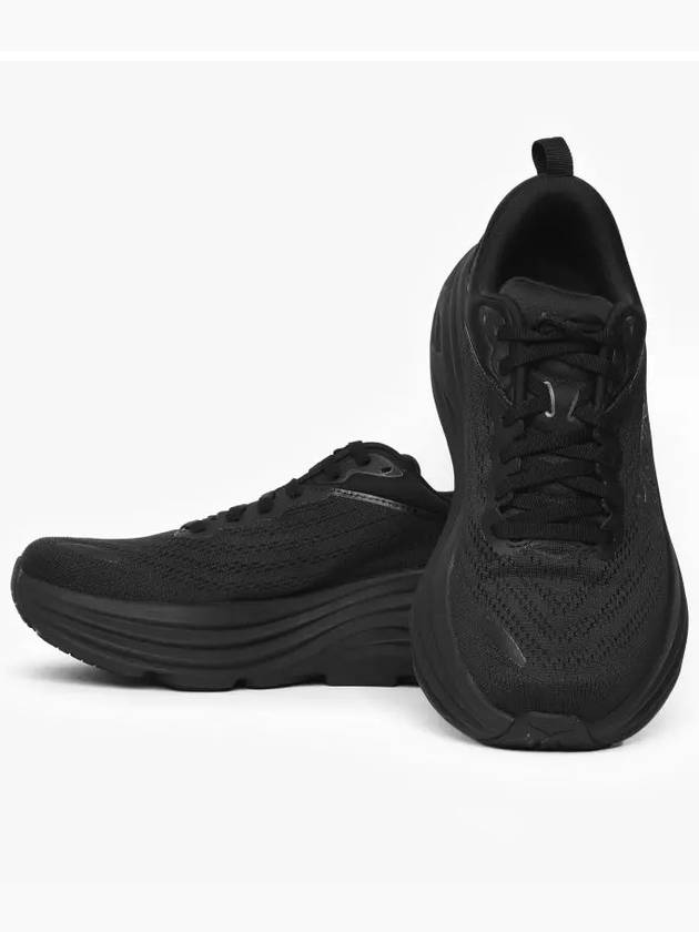 Bondi 8 Low Top Sneakers Black - HOKA ONE ONE - BALAAN 4