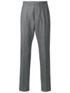 Super 120S Twill Classic Backstrap Trouser Pants Medium Grey - THOM BROWNE - BALAAN 2