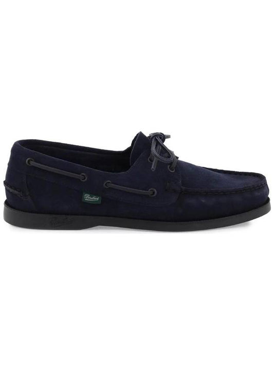 Bath Suede Boat Shoes Navy - PARABOOT - BALAAN 1