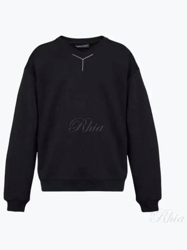 Y Project Logo Detail Cotton Sweatshirt 204SH004 Black - Y/PROJECT - BALAAN 1