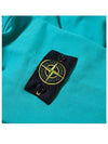 Wappen Patch Garment Dyed Hoodie Sky Blue - STONE ISLAND - BALAAN 4