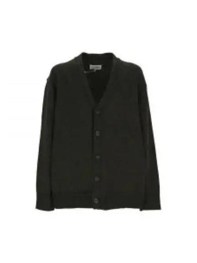 Elbow Patch Cardigan Dark Green - MAISON MARGIELA - BALAAN 2